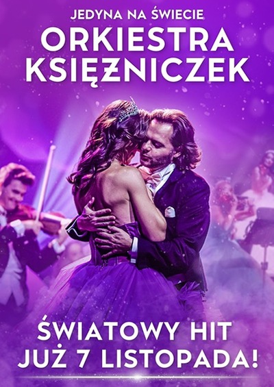 Plakat wydarzenia: Orkiestra Księżniczek - Koncert Wiedeński 3 